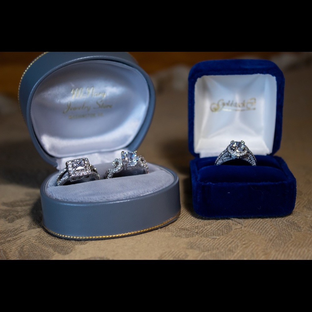 Set of 3 rings all size 7